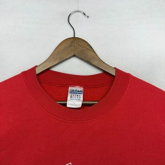 Vintage St Louis Cardinals Sweatshirt Men's large Red Crewneck 2006 World Series - Picture 4 of 12
